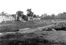 Jallianwala Bagh after the tragedy in 1919