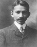 Gandhi in his youth, యుక్త వయసులో గాంధీ గారు
